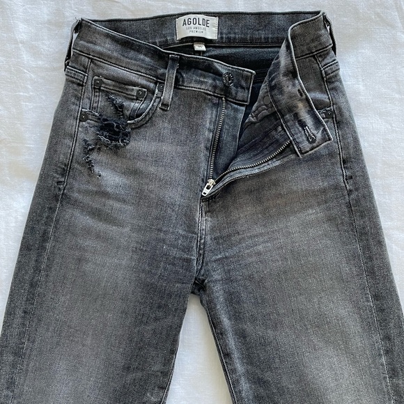 Agolde Sophie High Rise Skinny Jeans - Picture 5 of 6